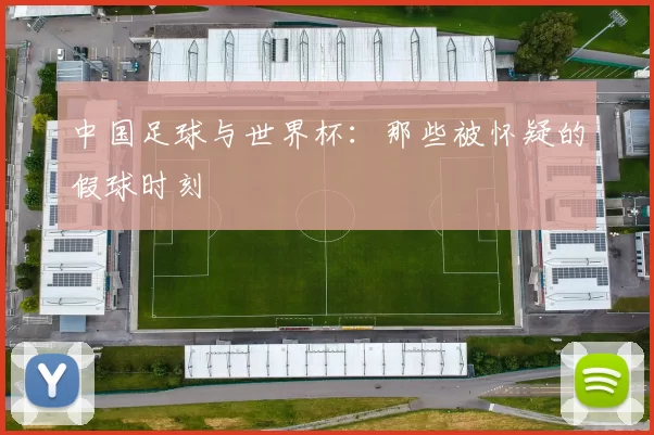 中国足球与世界杯：那些被怀疑的假球时刻